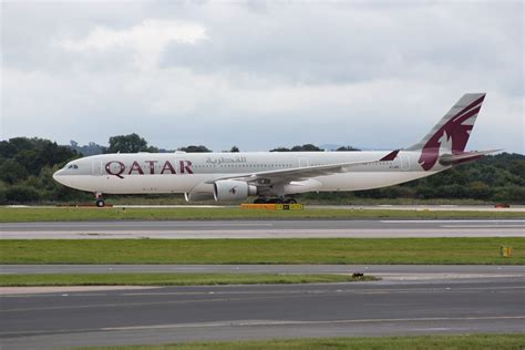 Qatar Airways QR23 (QTR2T) from Doha to Manchester .